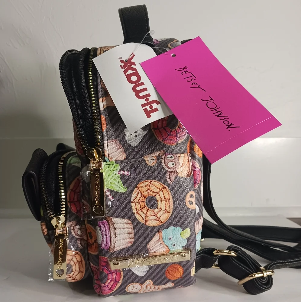 Halloween Betsy Johnson backpack purse
